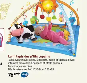 La Grande Récré Lumi tapis des p'tits copains offre