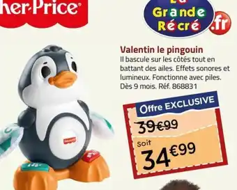 Valentin le pingouin