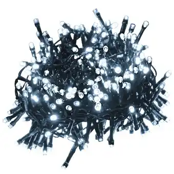 Bricorama Vidaxl guirlande à led compacte avec 1000 led blanc froid 25 m pvc offre