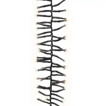 Bricorama Vidaxl guirlande lumineuse à led groupées 400led blanc chaud 7,4 m pvc offre