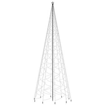 Bricorama Vidaxl sapin de noël avec piquet blanc chaud 3000 led 800 cm offre