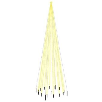 Bricorama Vidaxl sapin de noël avec piquet 1134 led blanc chaud 800 cm offre