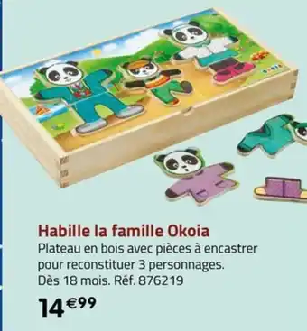 La Grande Récré Habille la famille Okoia offre