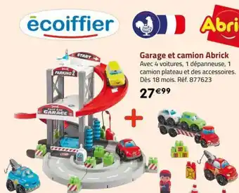 La Grande Récré Garage et camion Abrick offre