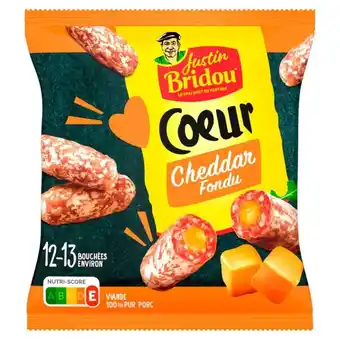Auchan 2 + 1 offert au choix sur la gamme justin bridou offre