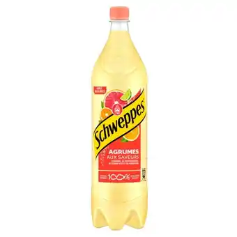 Auchan Schweppes agrumes offre