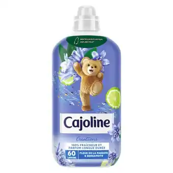 Auchan Adoucissant liquide fleur de la passion et bergamote cajoline offre
