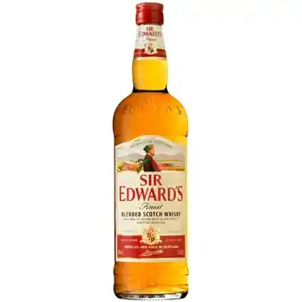 Auchan Whisky sir edward's offre
