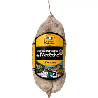 Auchan Saucisson sec d'ardèche igp offre