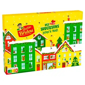 Auchan Calendrier de l'avent justin bridou offre