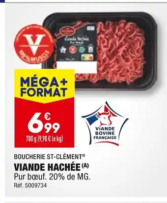 ALDI Boucherie st-clément viande hachée offre
