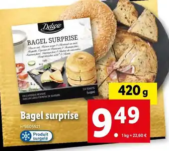 Deluxe bagel surprise