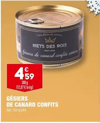 ALDI Mets des rois gésiers de canard confits offre