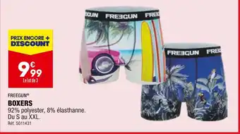 ALDI Freegun boxers offre