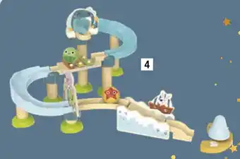 ALDI Playland circuit de bille en bois offre