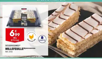 ALDI Desserissimes millefeuille offre