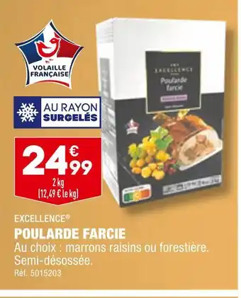 Excellence poularde farcie
