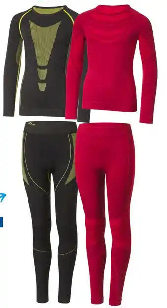 Lidl Crivit sous-vêtements techniques seamless enfant offre