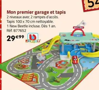 La Grande Récré Mon premier garage et tapis offre