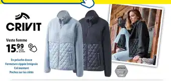 Lidl Crivit veste femme offre