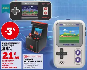 Hyper U My arcade console retrogramming offre
