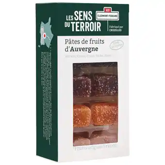 Gamm vert Pâtes de fruits d’auvergne les sens du terroir offre