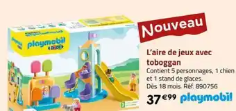 La Grande Récré L'aire de jeux avec toboggan offre