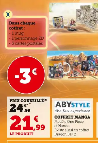 Abystyle coffret manga