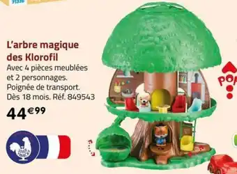 L'arbre magique des Klorofil