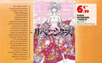 Hyper U Éditions glénat manga tokyo revengers - tome 27 offre