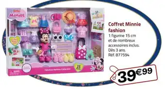 La Grande Récré Coffret Minnie fashion offre