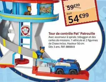 La Grande Récré Tour de contrôle Pat' Patrouille offre
