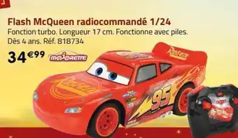 La Grande Récré Flash McQueen radiocommandé 1/24 offre