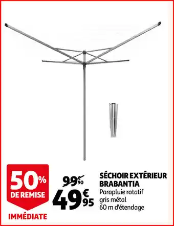 Auchan Séchoir Extérieur Brabantia offre