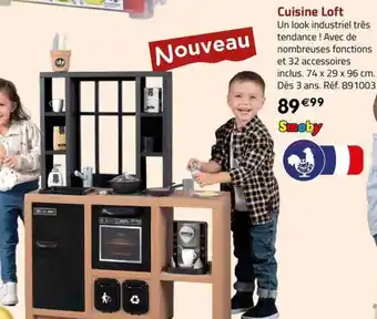 La Grande Récré Cuisine Loft offre