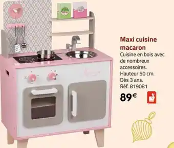 La Grande Récré Maxi cuisine macaron offre