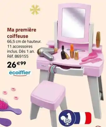 Ma première coiffeuse