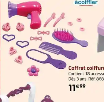 La Grande Récré Coffret coiffure offre