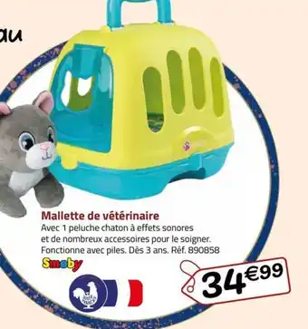 La Grande Récré Mallette de vétérinaire offre