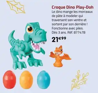 La Grande Récré Croque Dino Play-Doh offre