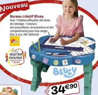 La Grande Récré Bureau créatif Bluey offre