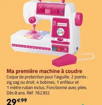 La Grande Récré Ma première machine à coudre offre