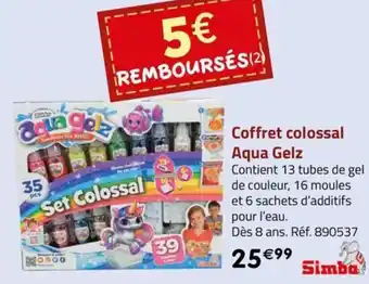 La Grande Récré Coffret colossal Aqua Gelz offre