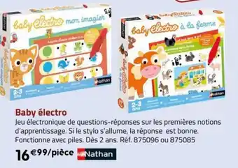La Grande Récré Baby électro offre