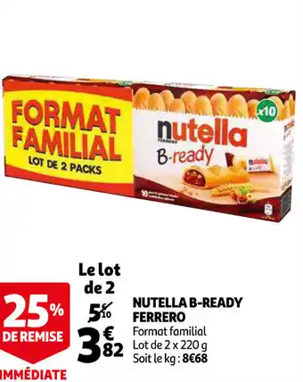 Auchan Nettella B-ready Ferrero offre