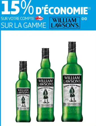 Auchan La Gamme William Lawson's offre