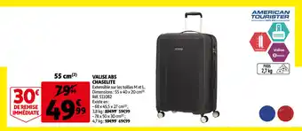Auchan Valise Abs Chaselite offre
