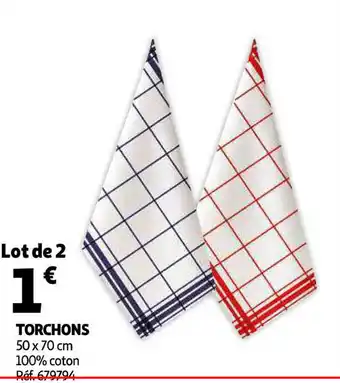 Auchan Torchons offre