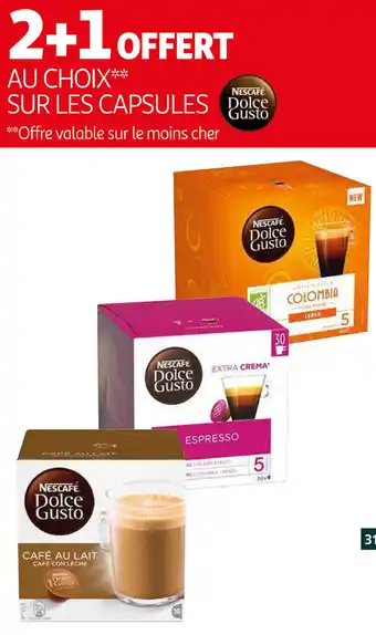 Capsules Dolce Gusto Nescafé