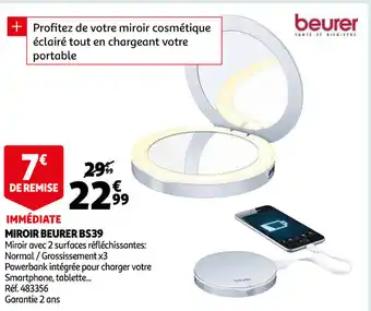 Auchan Miroir Beurrer Bs39 offre